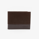 Carteira Metropolitan Em Couro Café